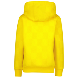 Vingino - Geruite hoodie Naci - Really yellow