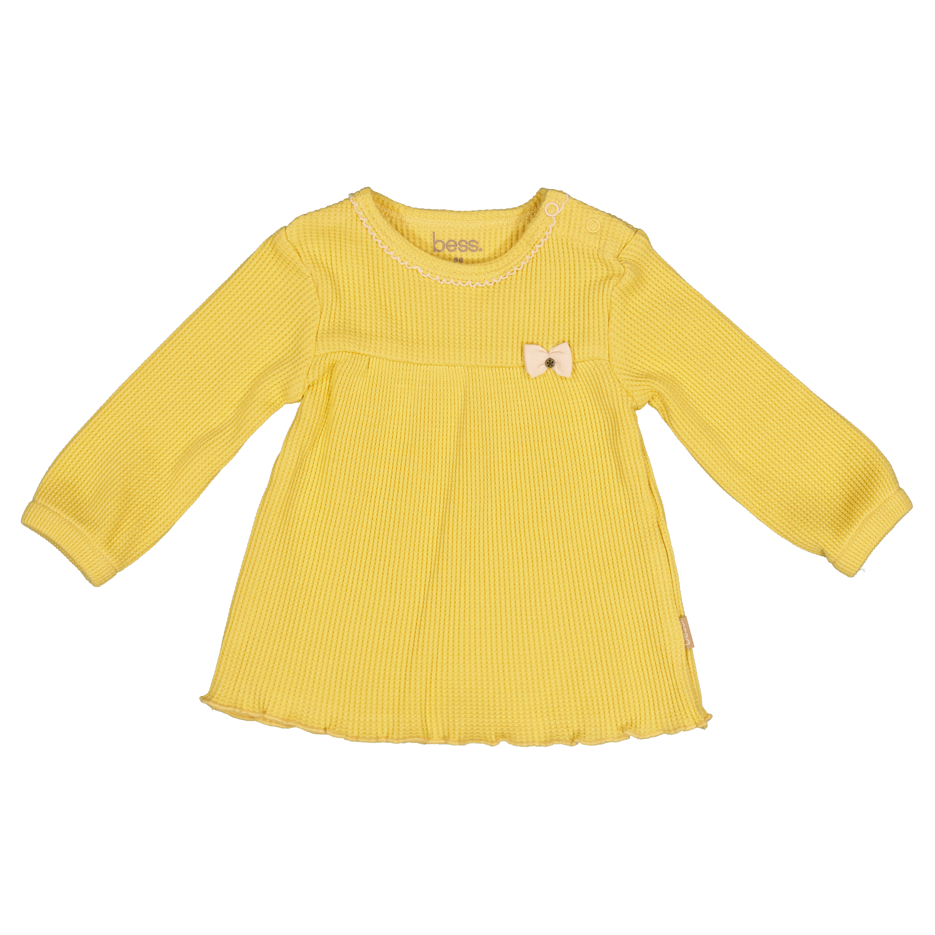 B.E.S.S. - Kleedje Pleated - Corn