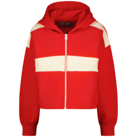 RAIZZED - Sweatvest Aline - Flame red