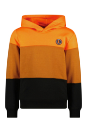 TYGO & vito Boys - Hoody Hessel Colorblock - Orange Clownfish