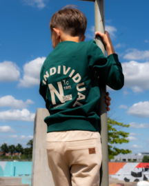 SKURK - Sweater met print Subbe - groen