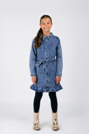 B.Nosy - Denim jurk Dilan - Mid Blue Denim