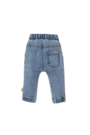 B.E.S.S. - Broekje Jog Denim - Stone Wash