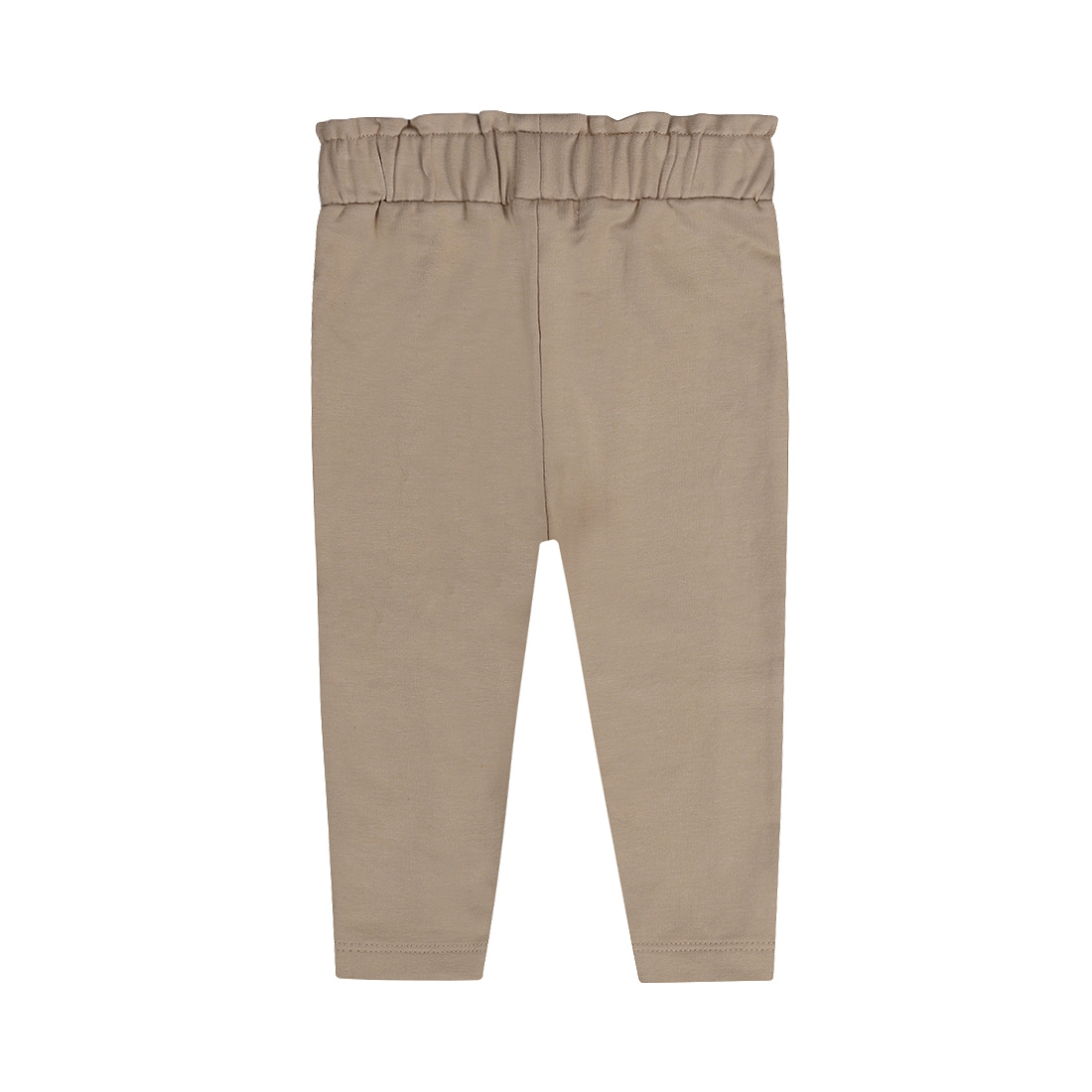 Dirkje - joggingbroekje  met strik - taupe