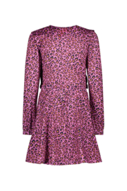 B.Nosy - Printed jurk met ruffles - Electric floral