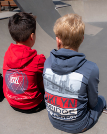 SKURK - Hoodie Saza - Rood