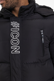 Boomkids - Icon winterjas heren - zwart