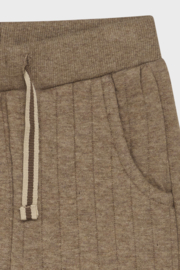 Hust and Claire - Joggingbroek Gordon - Deer brown melange