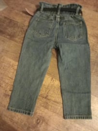 Loévia jeans - Jeans broek met scheurtjes - blauw