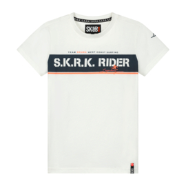 SKURK - T-shirt Tim - White