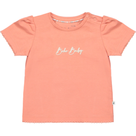 Ducky Beau - T-shirt " Boho Baby " - Burnt coral