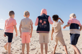 SKURK - Vest Vaaz - Coral-Navy
