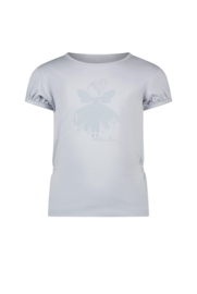 Le Chic - T-shirt NOMS met printopdruk - Blue Orchid