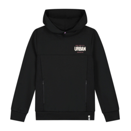SKURK - Hoodie met print Siets - zwart
