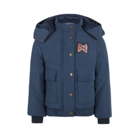 Koko Noko - Winterjas Q-girls met capuchon - Blauw