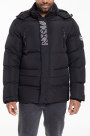 Boomkids - Icon winterjas heren - zwart