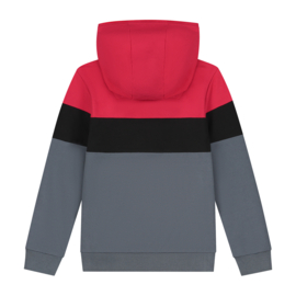SKURK - Sweater Saba - Colourblock red