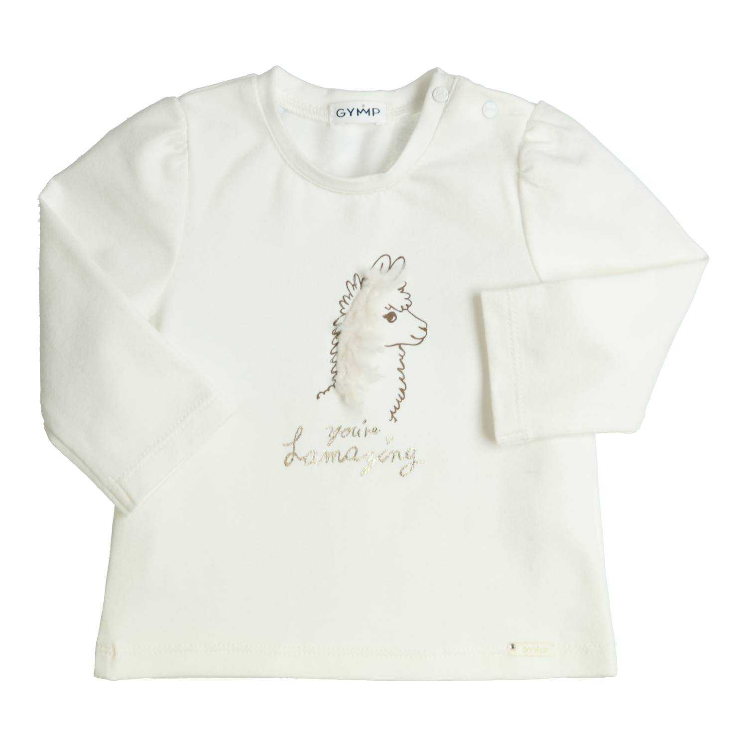 Gymp - Longsleeve Aerodoux Lama - Off white