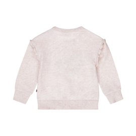 Dirkje - Sweater hartje - Beige