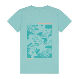 SKURK - T-shirt Tama - Pastel Turquoise