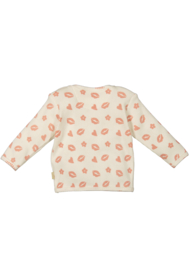 BESS - Shirt longsleeve AOP Kisses - Dessin