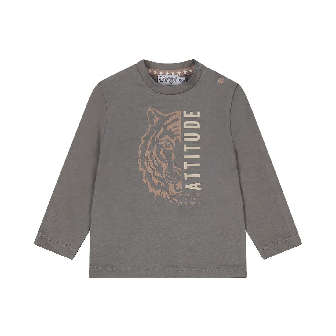 Dirkje - Longsleeve Attitude - Grey