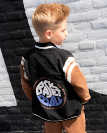 SKURK - Baseball vest Vikke - Bruin/zwart