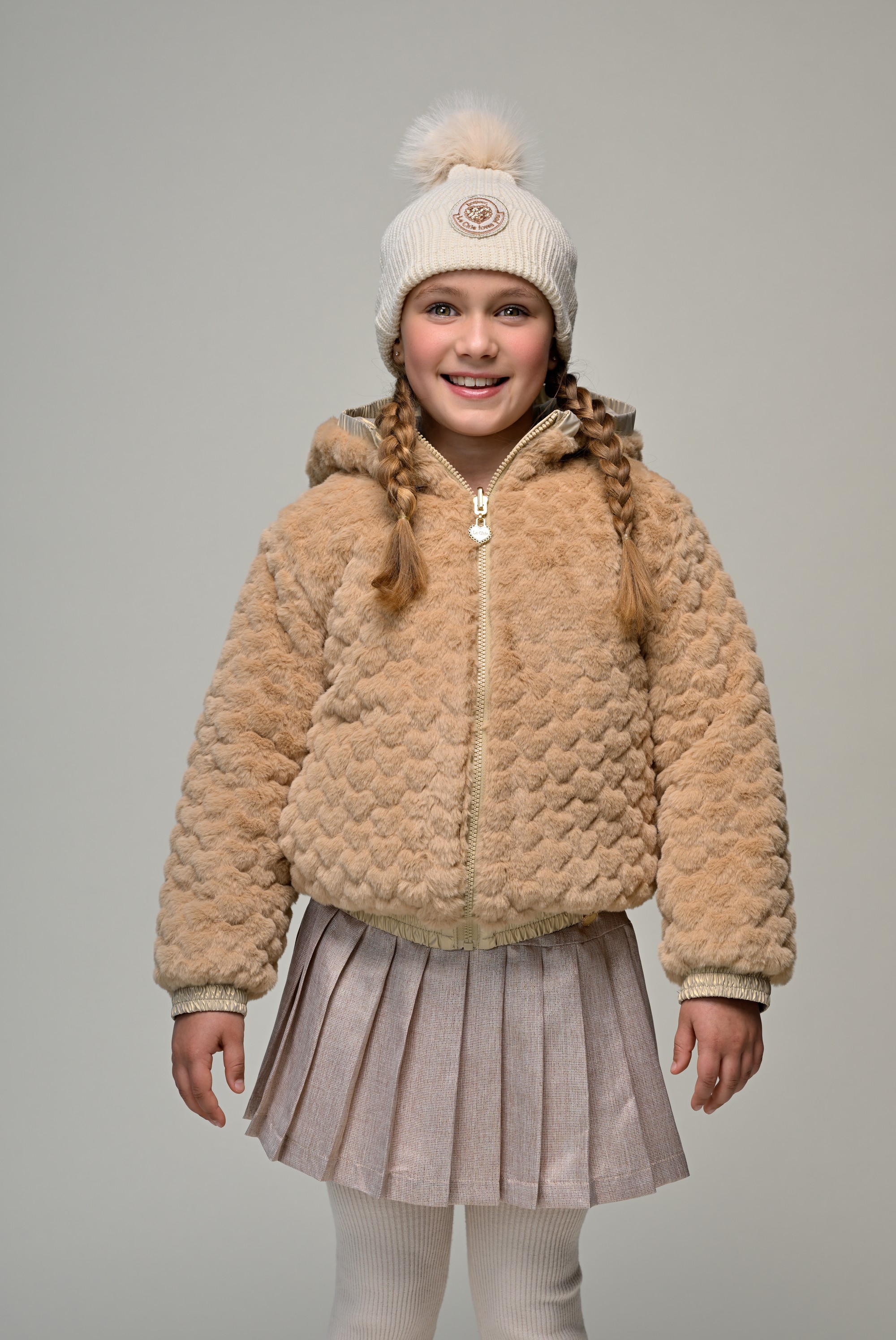 Le Chic - Reversible bomber Bente - Hearts of Gold
