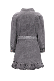 B.Nosy - Denim jurk Dilan - Grey