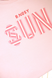 B.Nosy - T-shirt Tammy - Licht roze Cherry