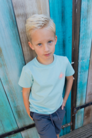 SKURK - T-shirt Tama - Pastel Turquoise