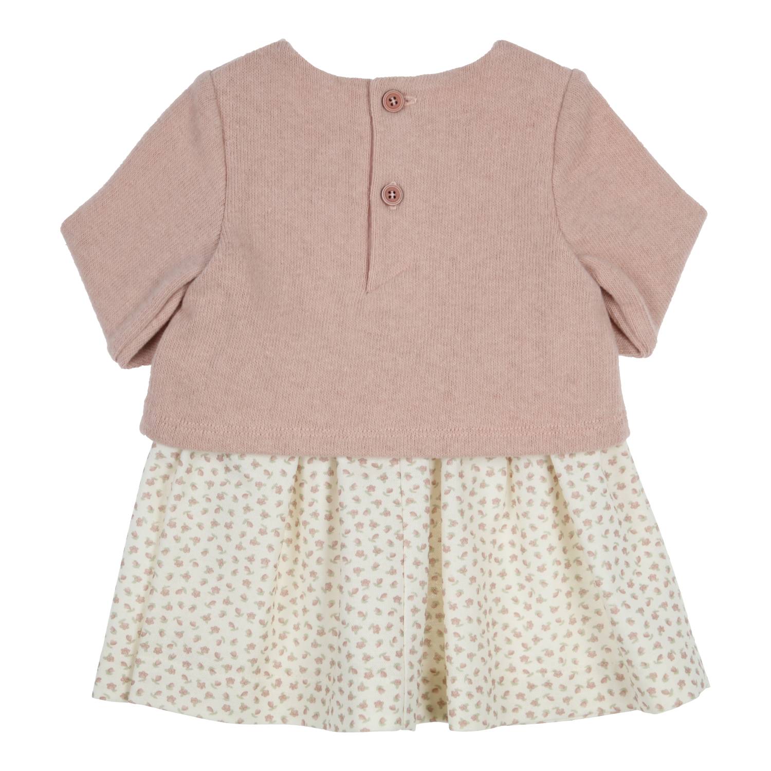 Gymp - Kleedje Irena - Off White/Old Rose