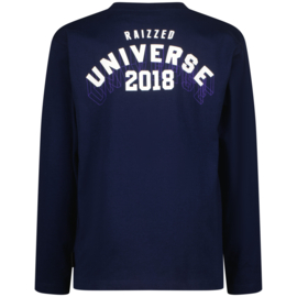 RAIZZED - Longsleeve Harlan met print - Blauw