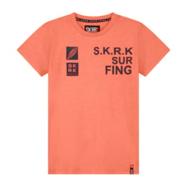 SKURK - T-shirt Troy - Coral
