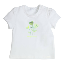 Gymp - T-shirt Aerobic Cheerful hearts - White
