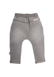 BESS - Broek Jog Denim Pleated - Grey Denim