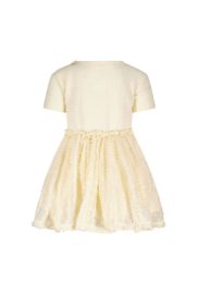 Le Chic - Jurk crochet voile Smory - Dreamy Creamy