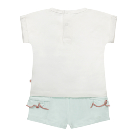Dirkje - 2-delig setje - White/Mint