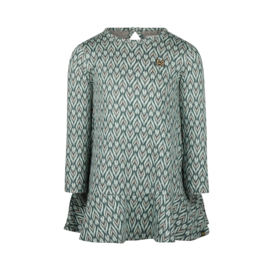 Koko Noko - Jurk met print - lichtgroen