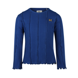 Koko Noko - Longsleeve rib - cobalt blauw