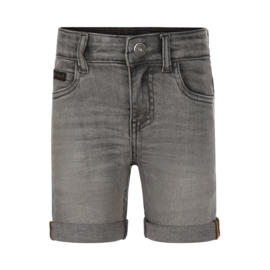 Koko Noko - Jeans short turn-up loos fit - Grey