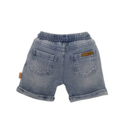 BESS - Short Jog Denim - Light Wash