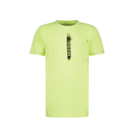 VINGINO - T-shirt Jefos met logo Messi - Neon geel