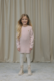 Le Chic - Gebreide jurk Saknita - Roze