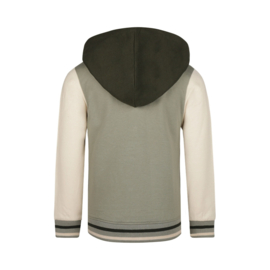 Koko Noko - Vest met kap Q-boys 1 - Faded green