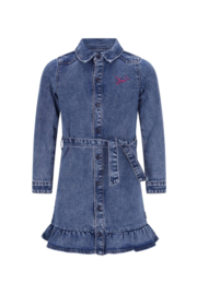 B.Nosy - Denim jurk Dilan - Mid Blue Denim