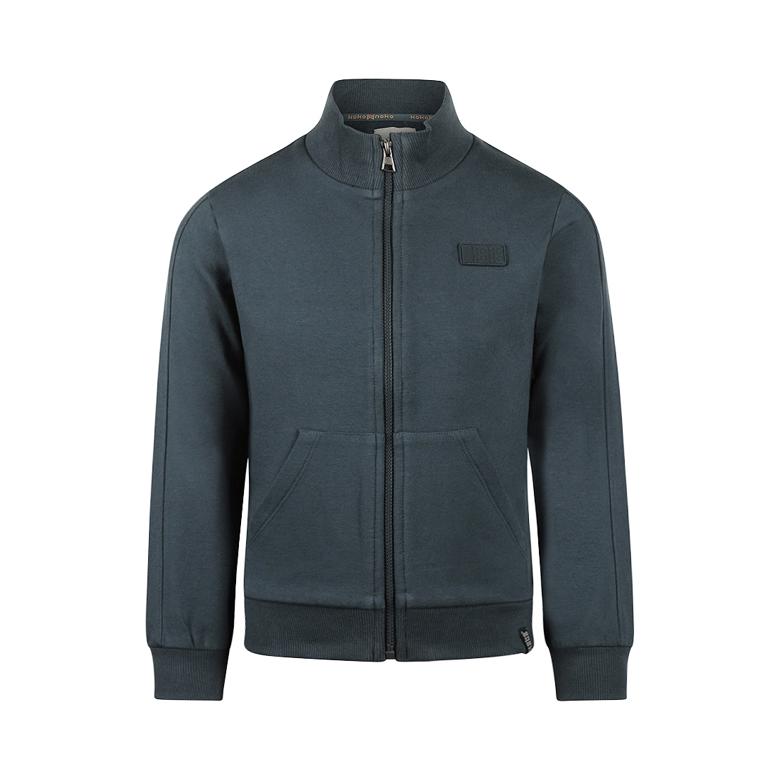 Koko Noko - Cardigan with collar - Steel blue