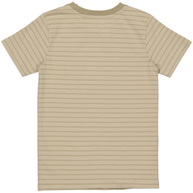 Levv - T-shirt DAMIR - Grey Sand Stripe