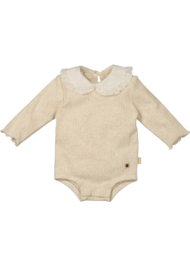 BESS - Romper Collar Rib - Sand