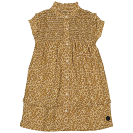 Levv - Kleedje ELBAS - Crème Leopard